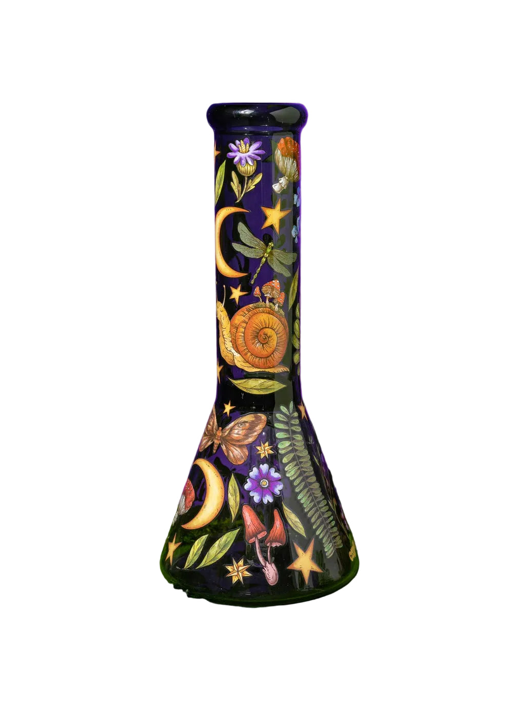 MIDNIGHT FOREST BONG 10"