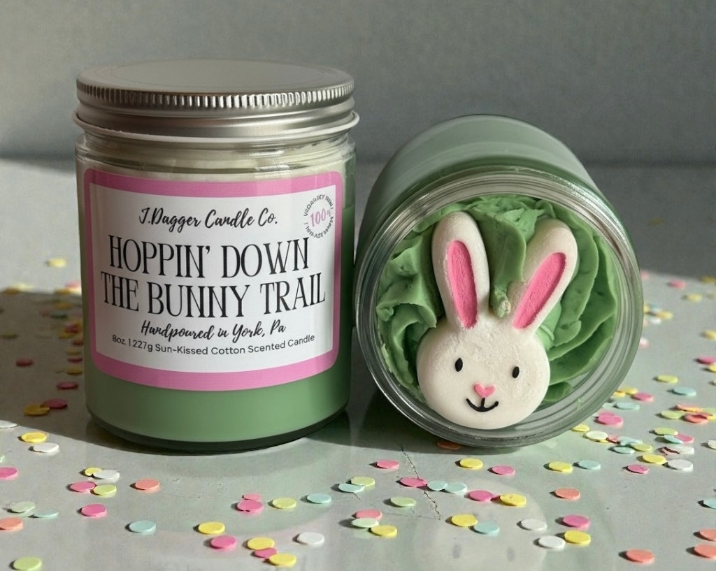 8oz Bunny Trail Dessert Candle