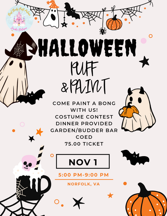 Halloween Puff & Paint