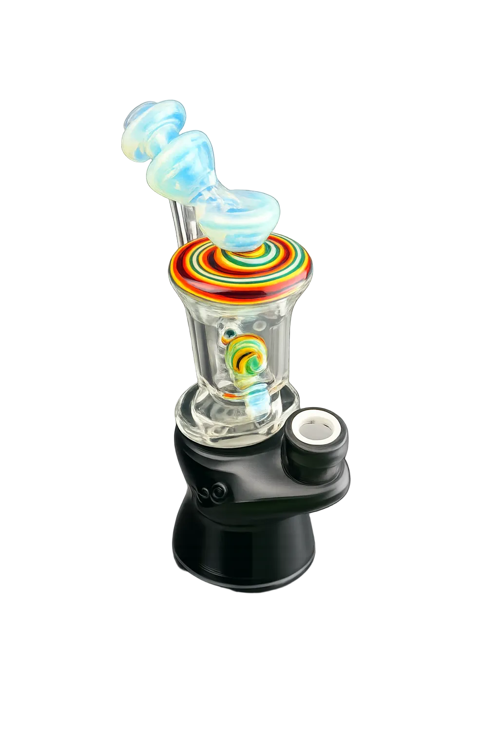 Padd Glass Bubbler (Clear/Red/Black/Green)