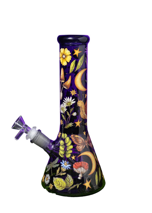 MIDNIGHT FOREST BONG 10"