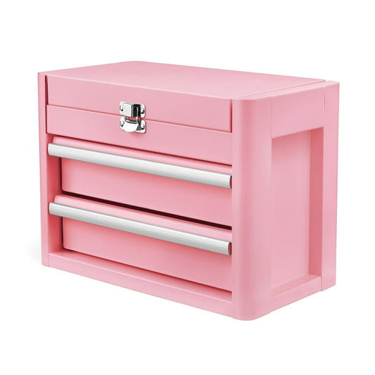 Pink 2 Drawer Mini Toolbox