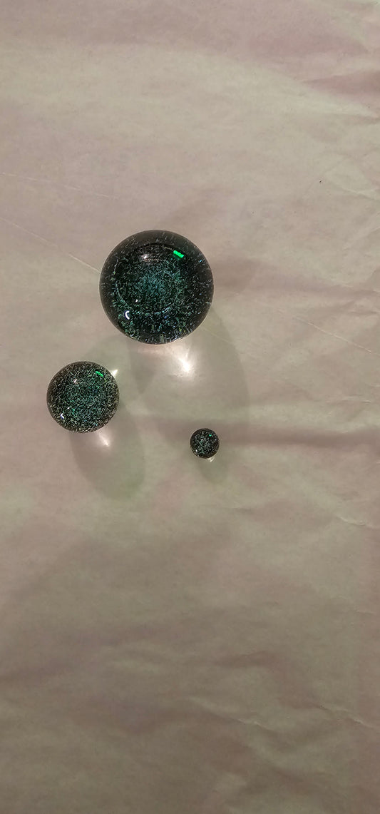 Teal Sparkle Terp Pearl Kit for smooth, flavorful concentrate vaporization