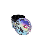 vibrant psychedelic grinder for smooth herb grinding